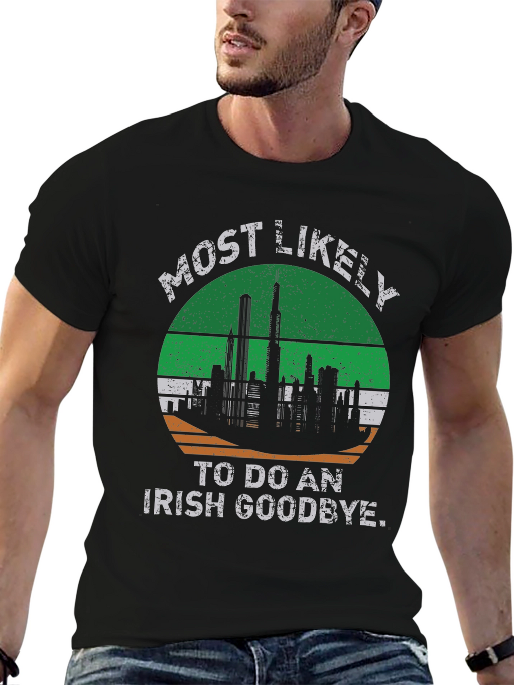 Most Likely to Do an Irish Goodbye T-Shirt
