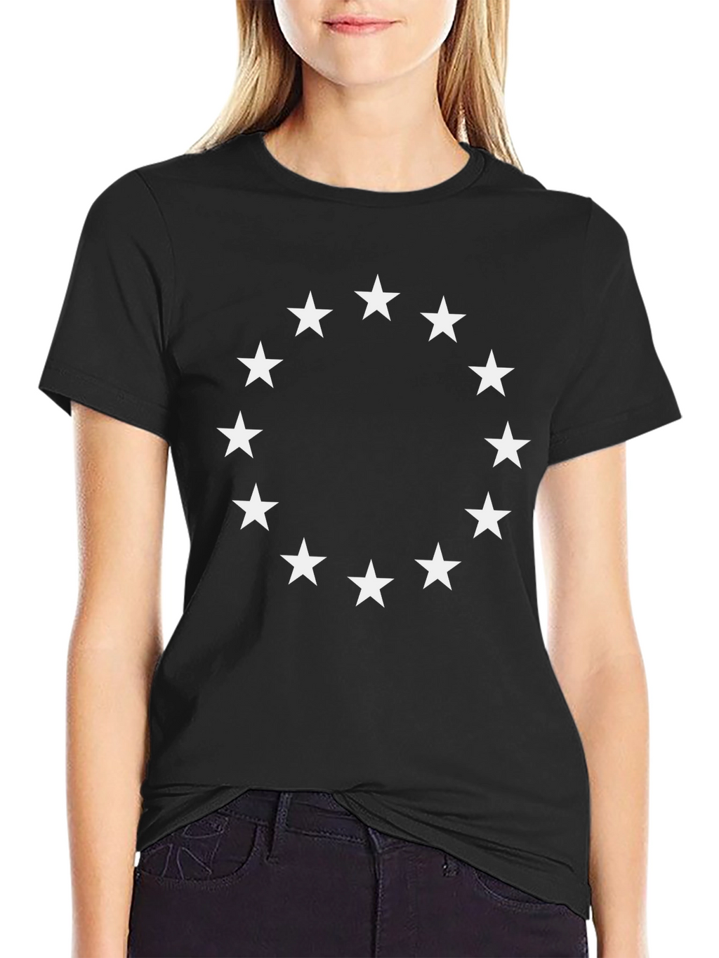 Circle of Stars Graphic T-Shirt