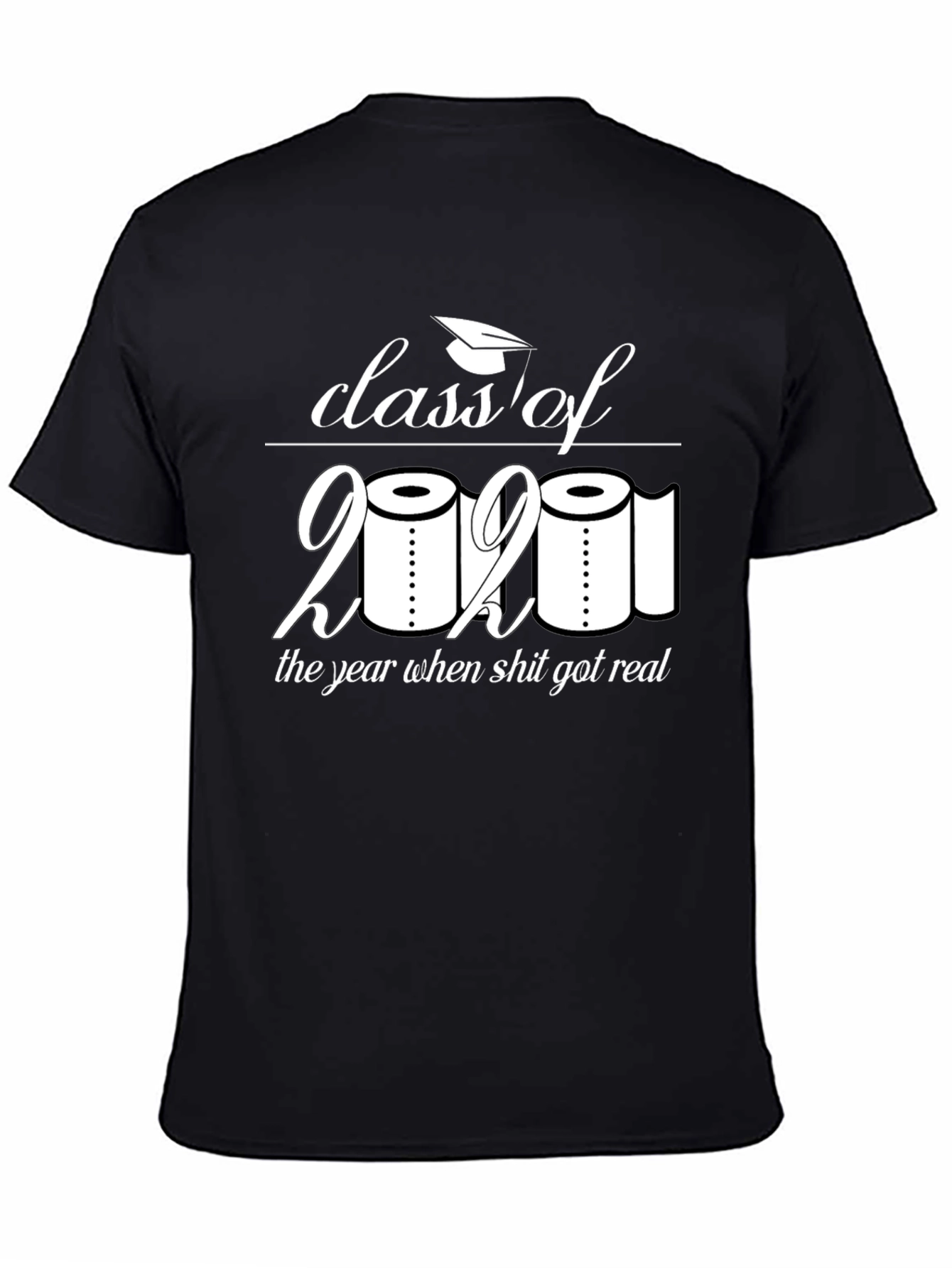 Class of 2021 Toilet Paper Humor T-Shirt