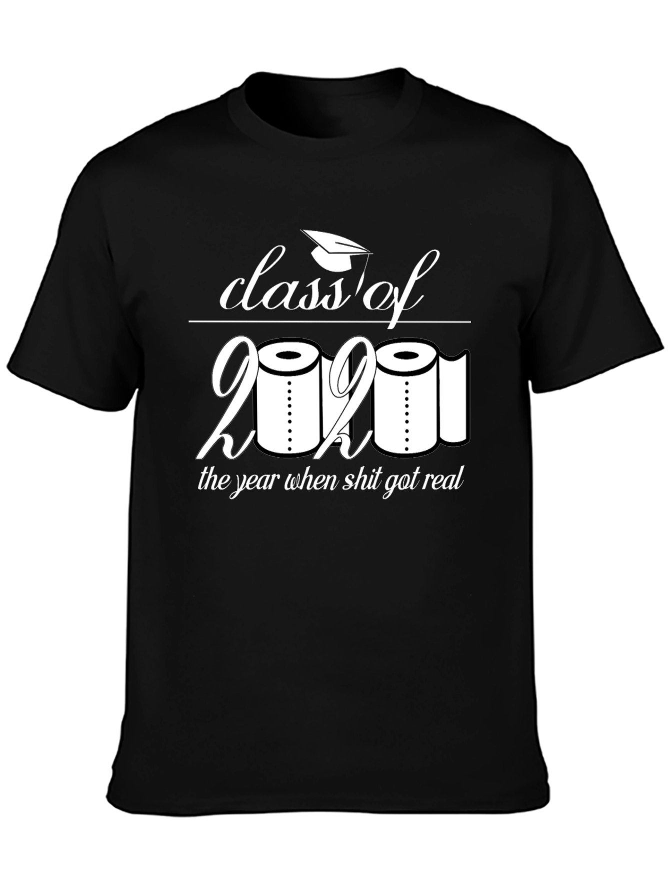 Class of 2021 Toilet Paper Humor T-Shirt