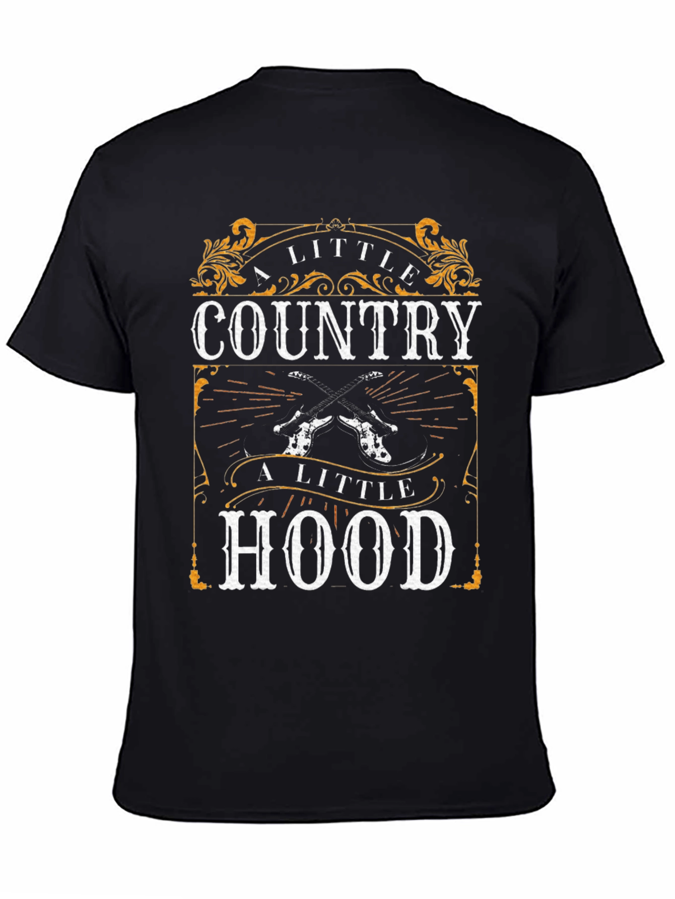 A Little Country A Little Hood Graphic T-Shirt