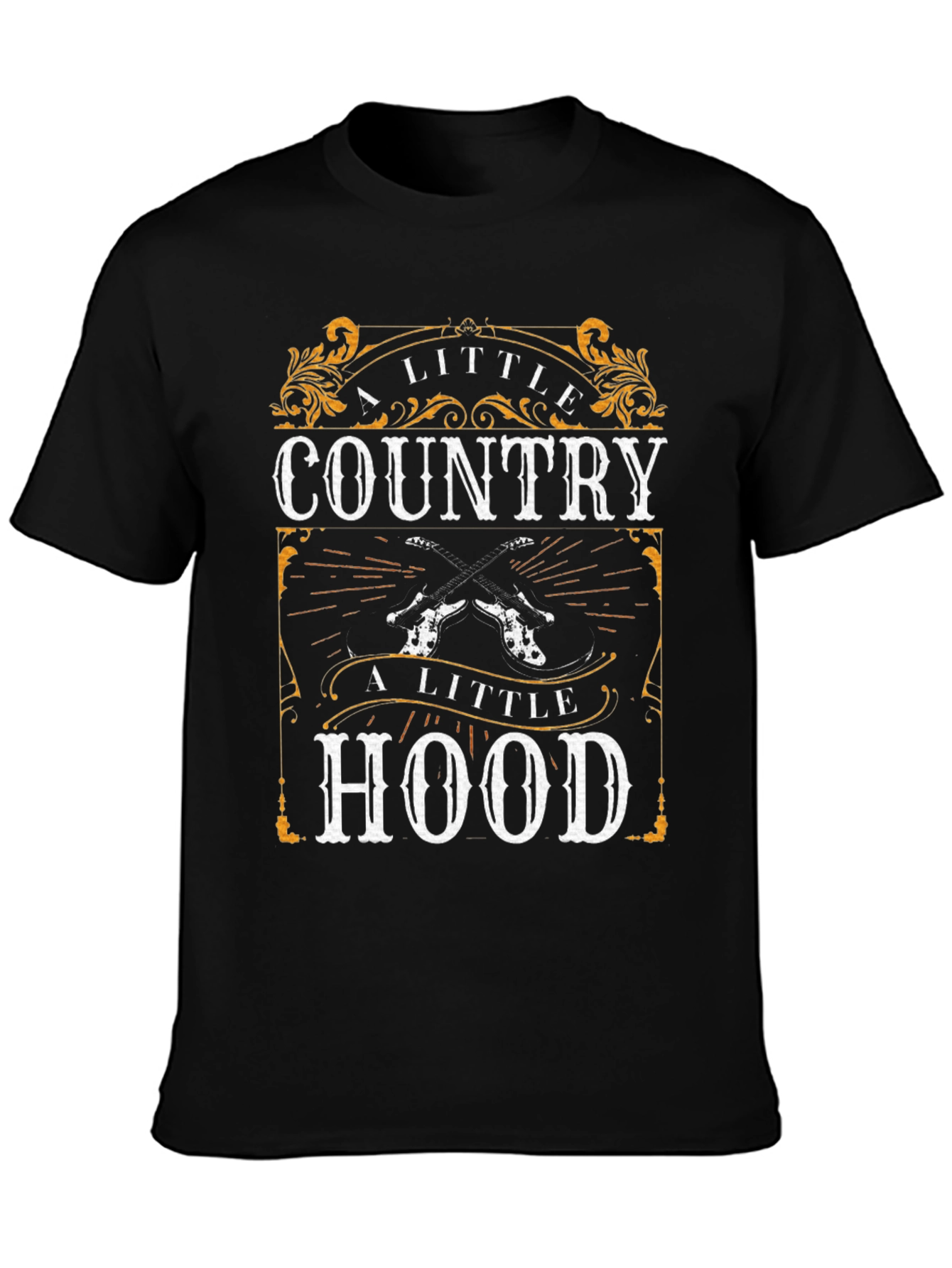 A Little Country A Little Hood Graphic T-Shirt