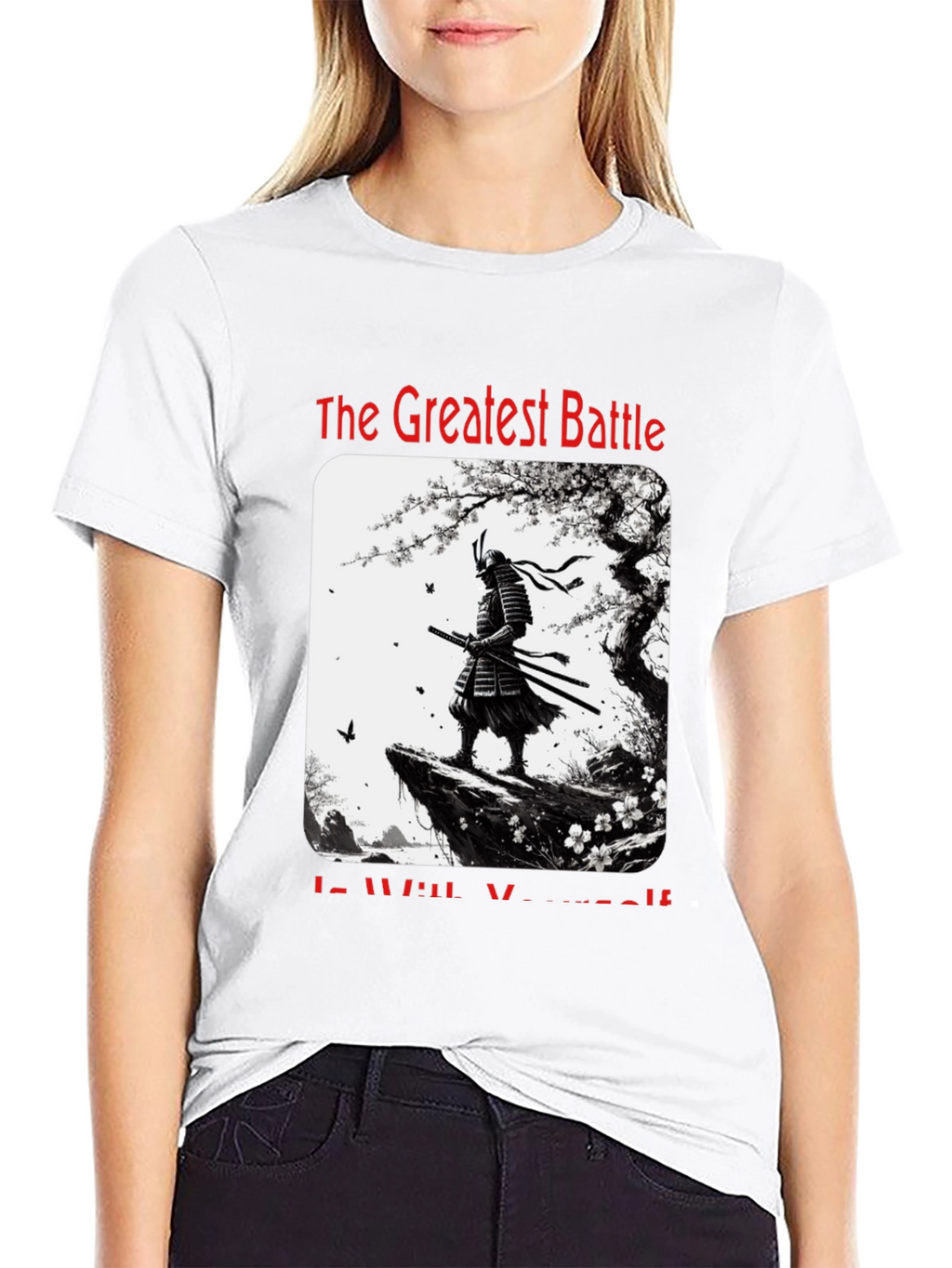 The Greatest Battle Samurai Graphic T-Shirt