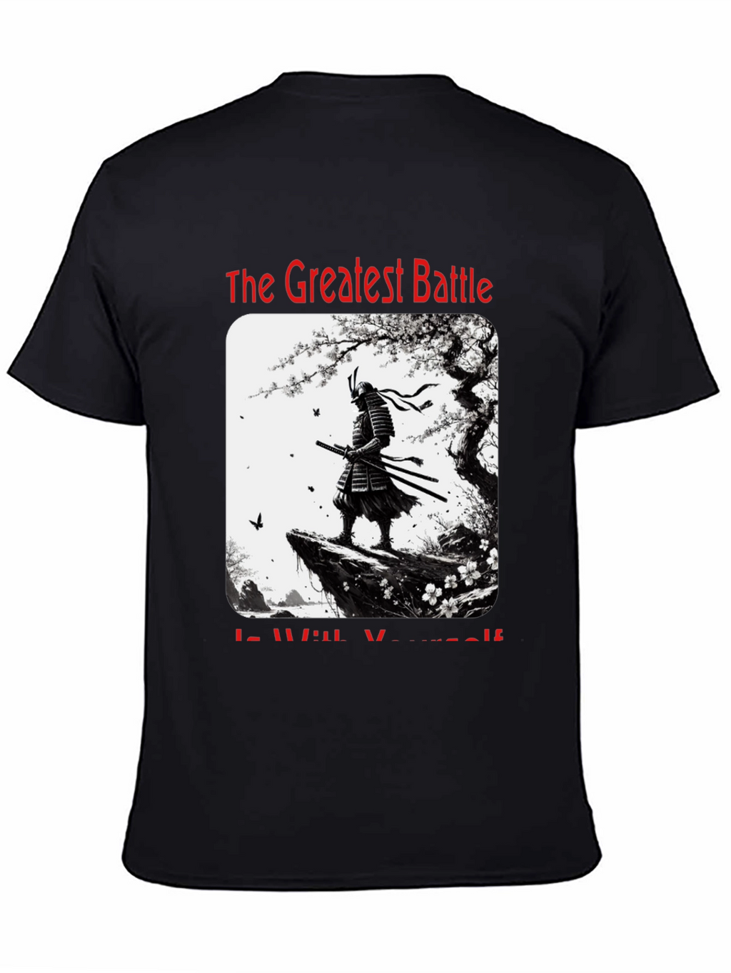 The Greatest Battle Samurai Graphic T-Shirt
