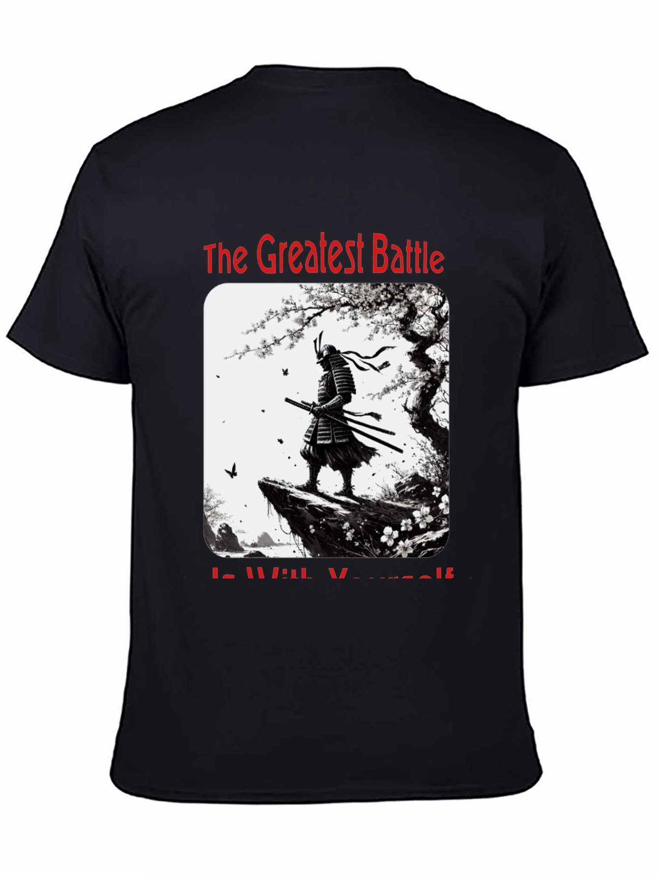 The Greatest Battle Samurai Graphic T-Shirt