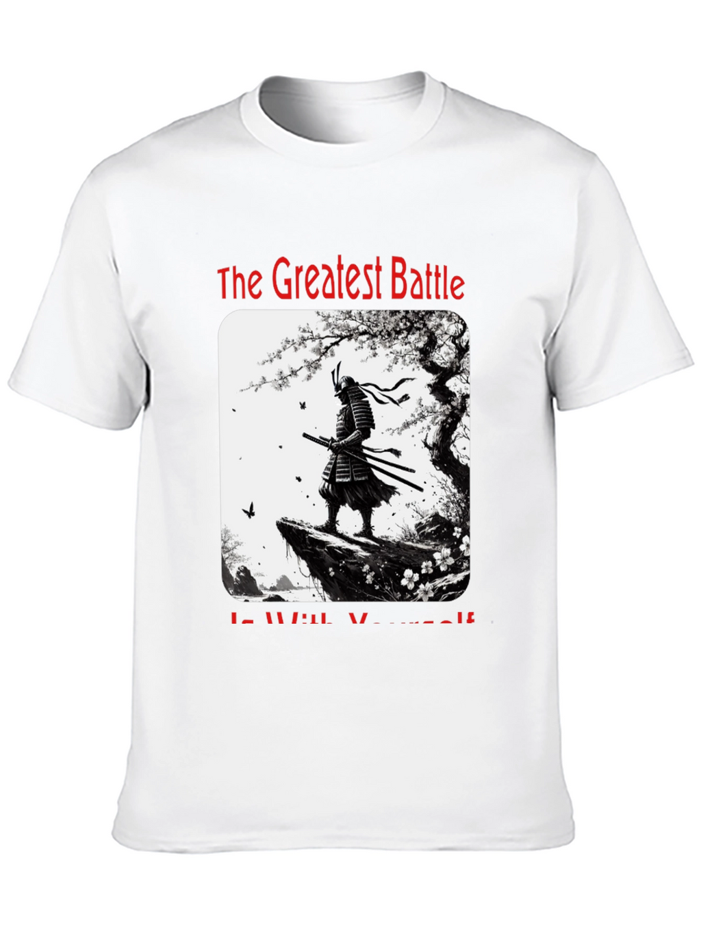 The Greatest Battle Samurai Graphic T-Shirt