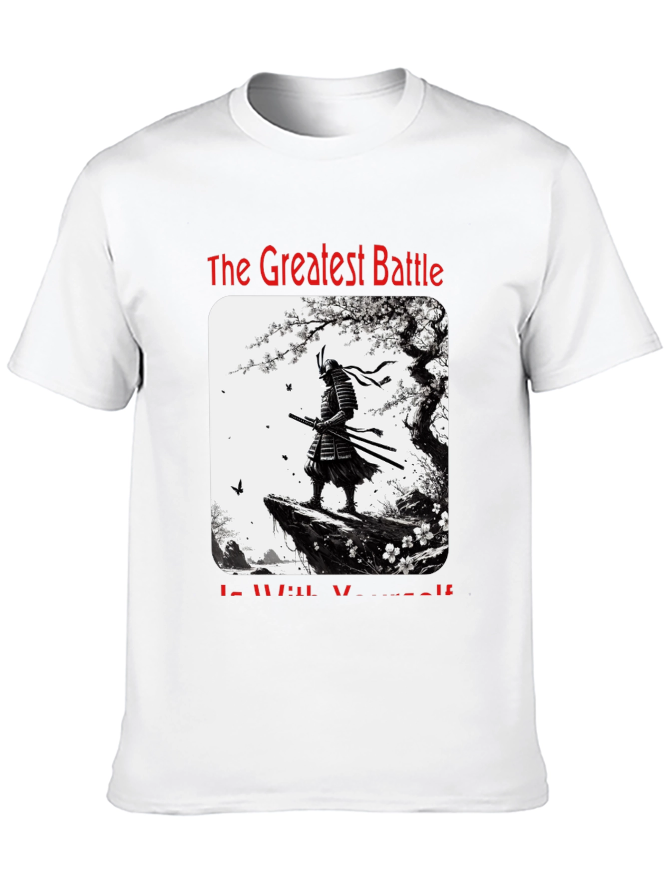 The Greatest Battle Samurai Graphic T-Shirt