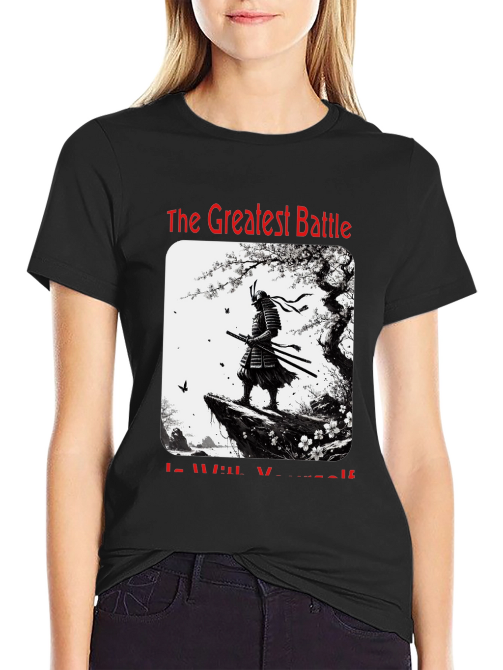 The Greatest Battle Samurai Graphic T-Shirt