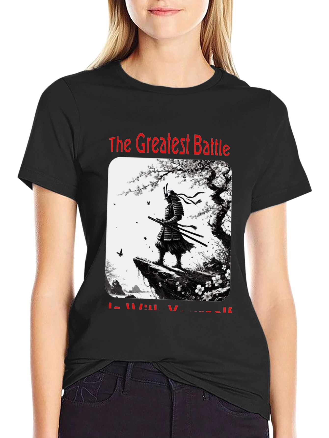 The Greatest Battle Samurai Graphic T-Shirt