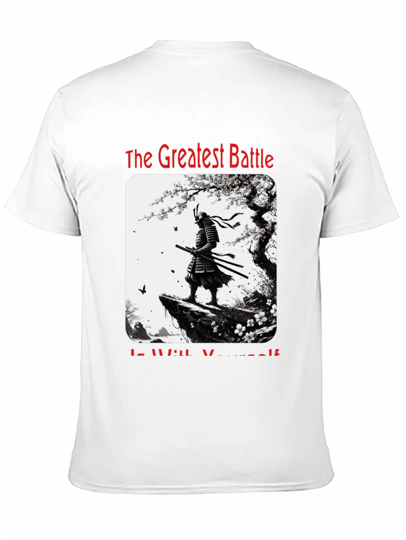 The Greatest Battle Samurai Graphic T-Shirt