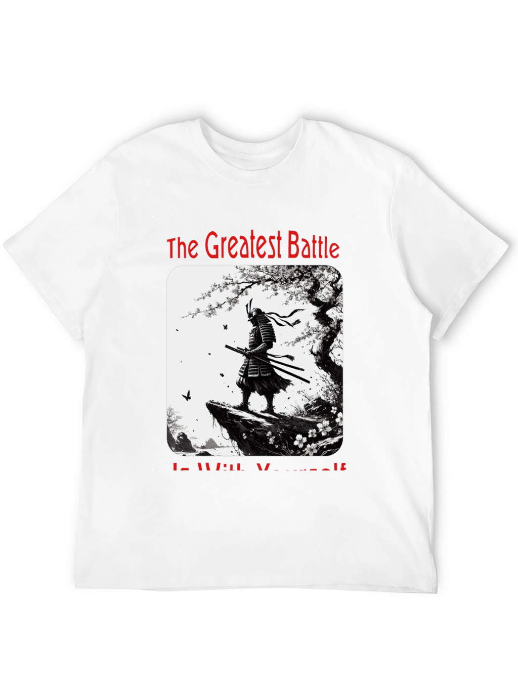 The Greatest Battle Samurai Graphic T-Shirt