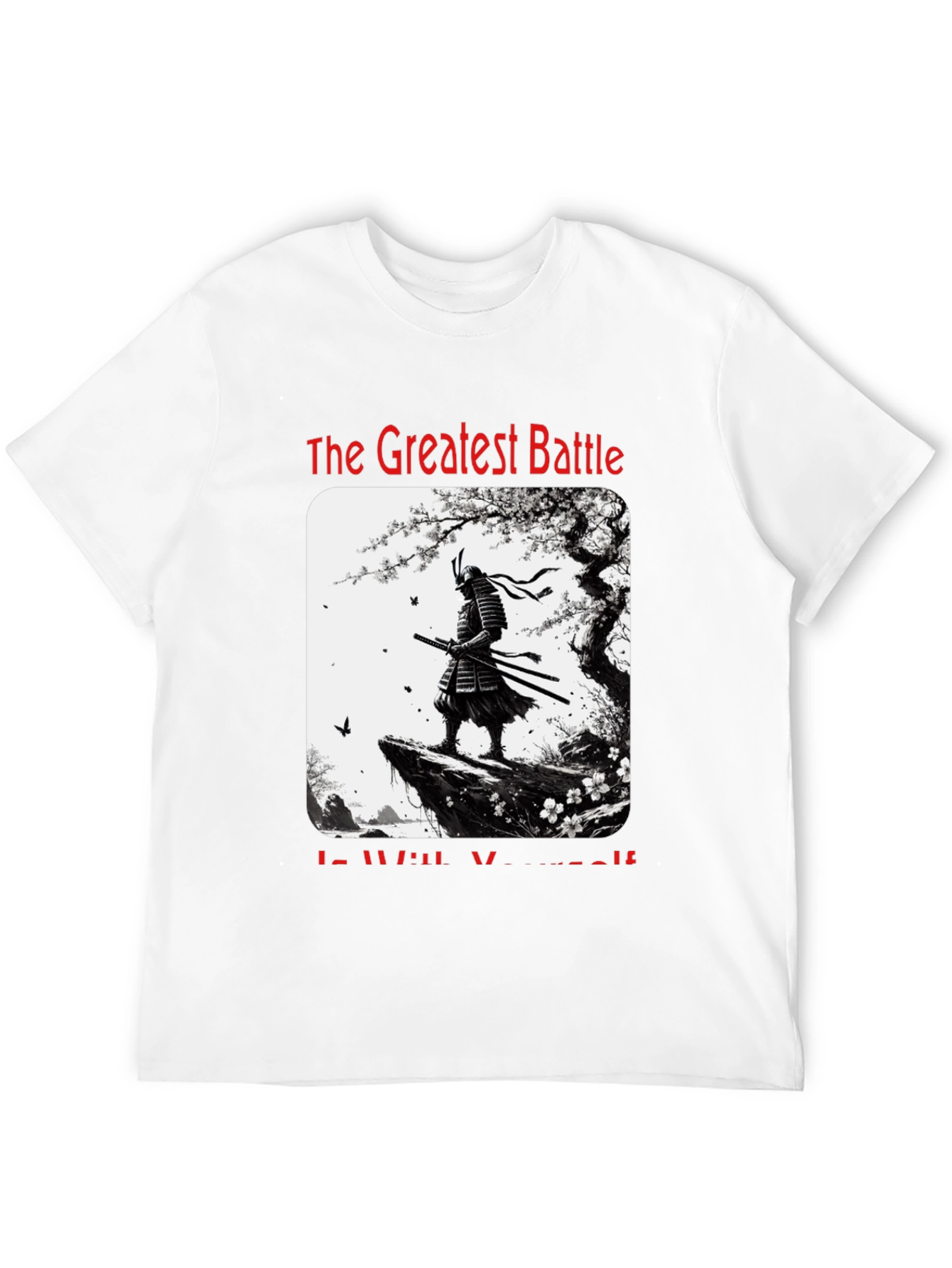 The Greatest Battle Samurai Graphic T-Shirt