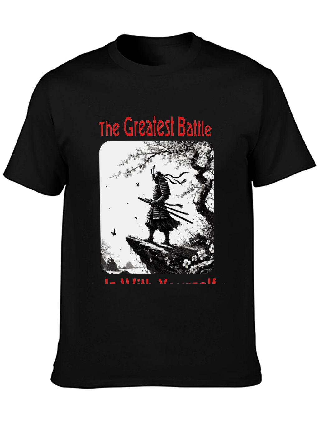 The Greatest Battle Samurai Graphic T-Shirt