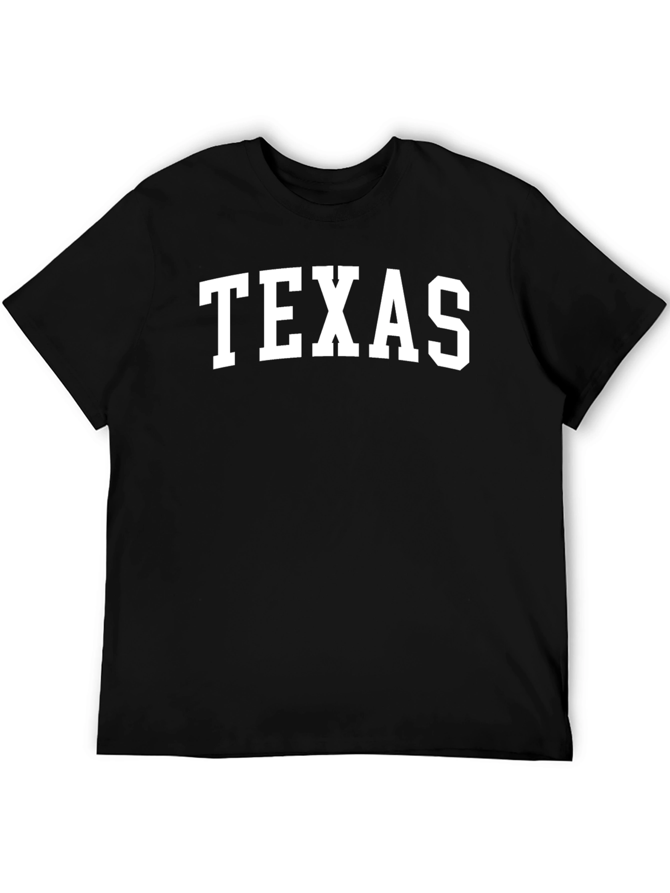Texas Graphic Print Crew Neck T-Shirt
