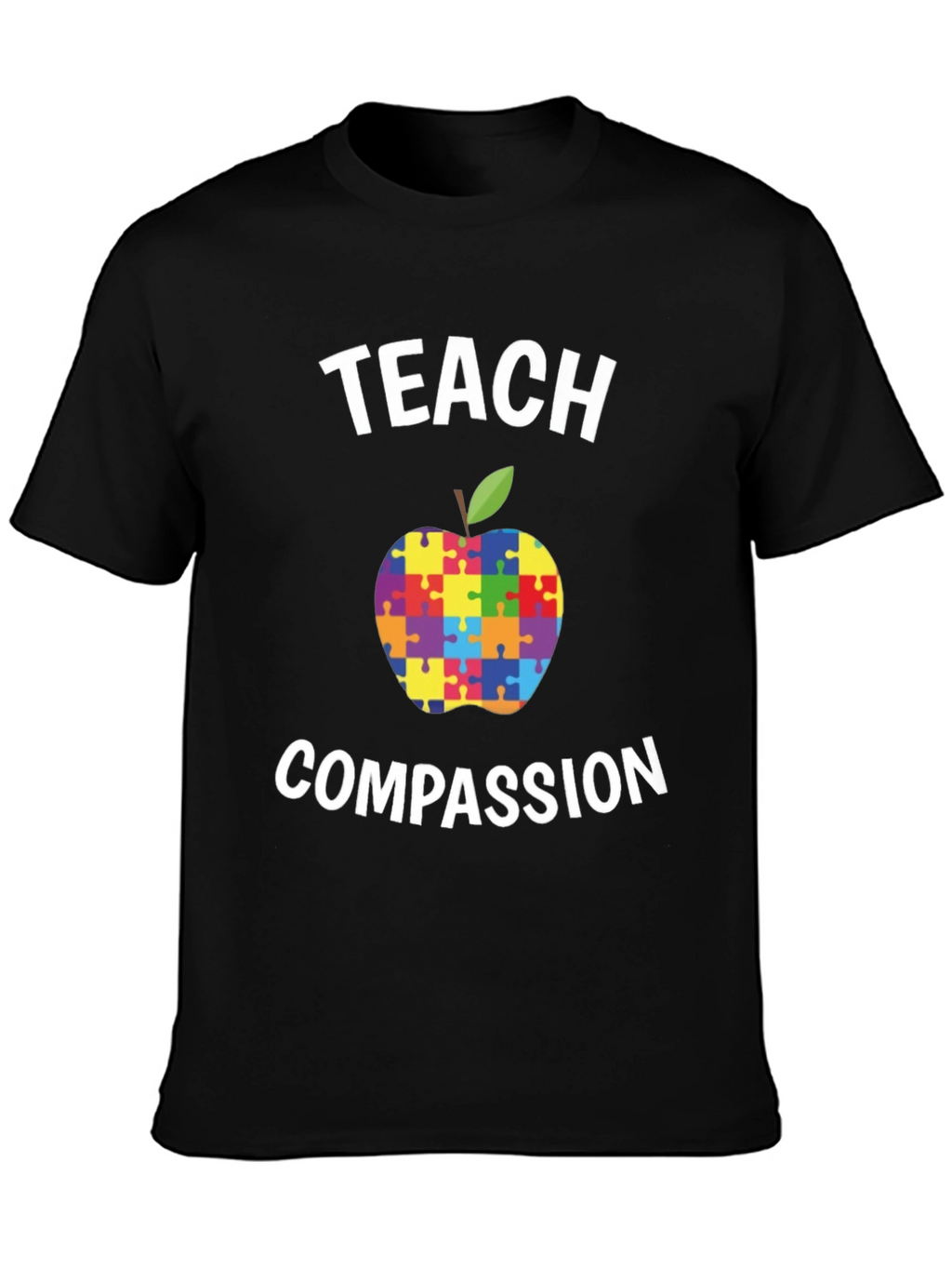 Teach Compassion Autism Awareness T-Shirt