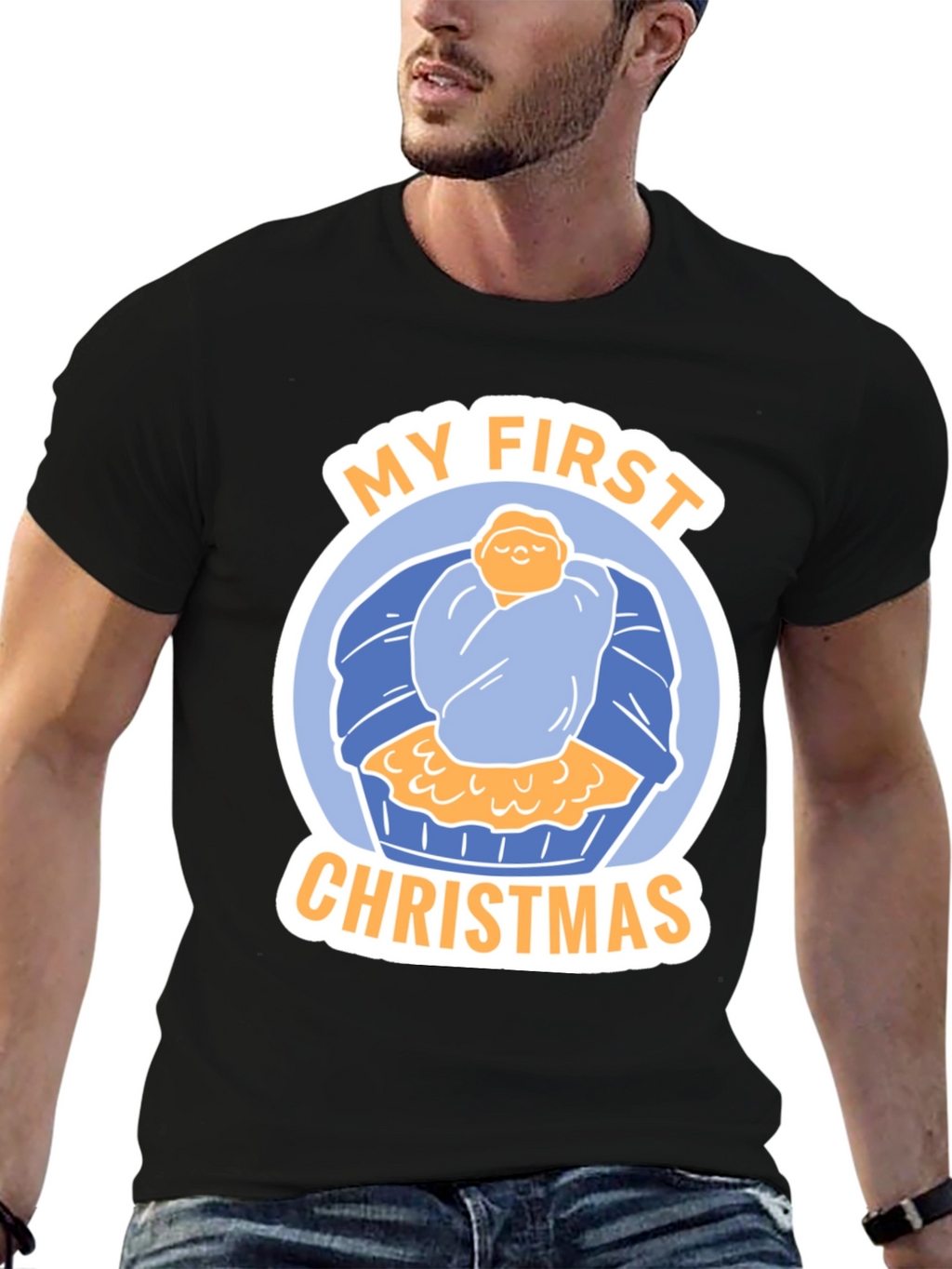 My First Christmas Baby Tee