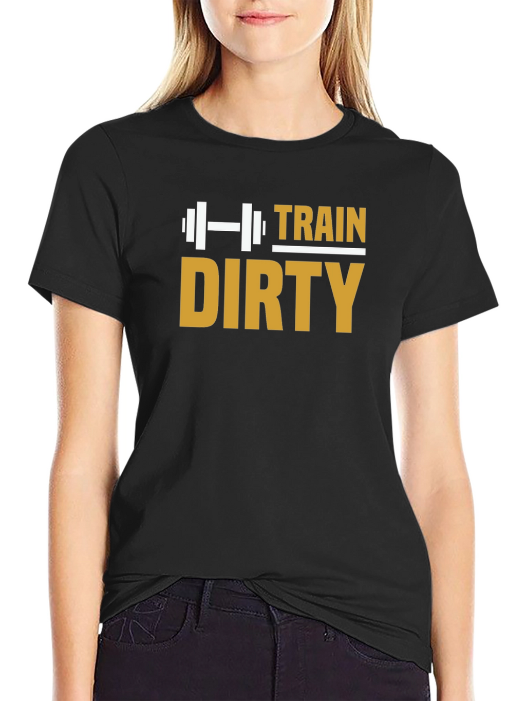 Train Dirty T-Shirt - Gym Workout Fitness Motivation