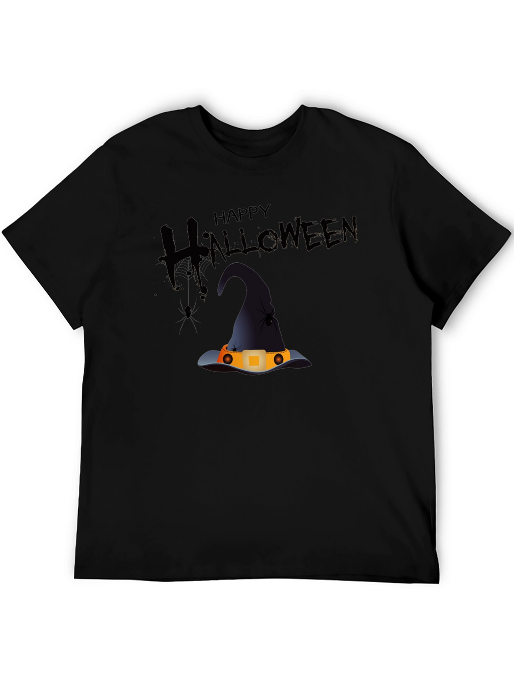 Happy Halloween Witch Hat T-Shirt