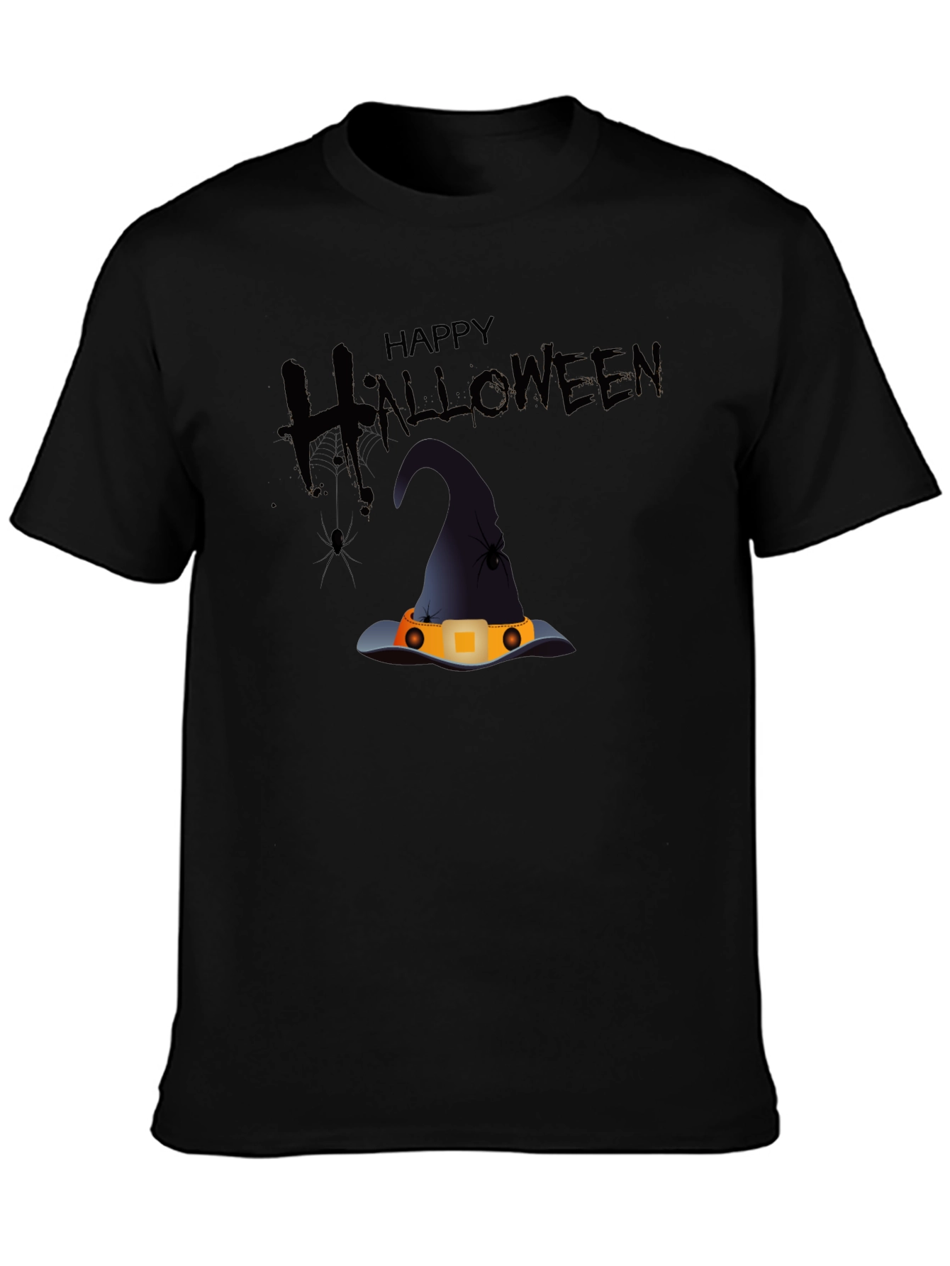 Happy Halloween Witch Hat T-Shirt