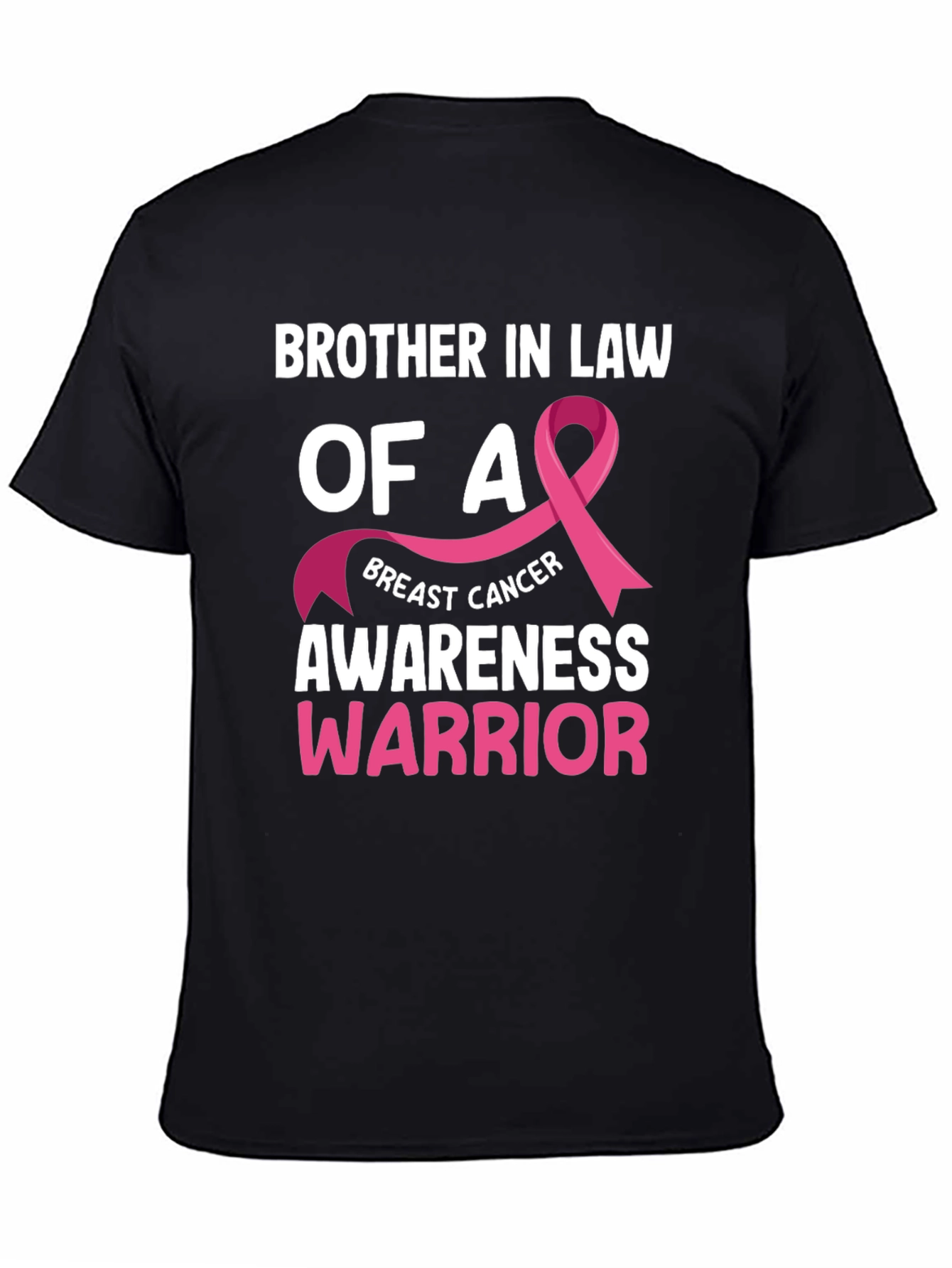 Breast Cancer Awareness Brother In Law T-Shirt