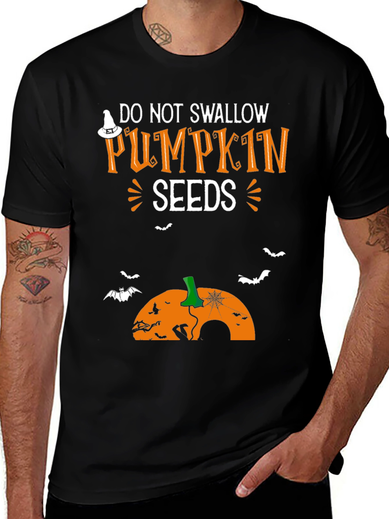Halloween Pumpkin Seeds T-Shirt