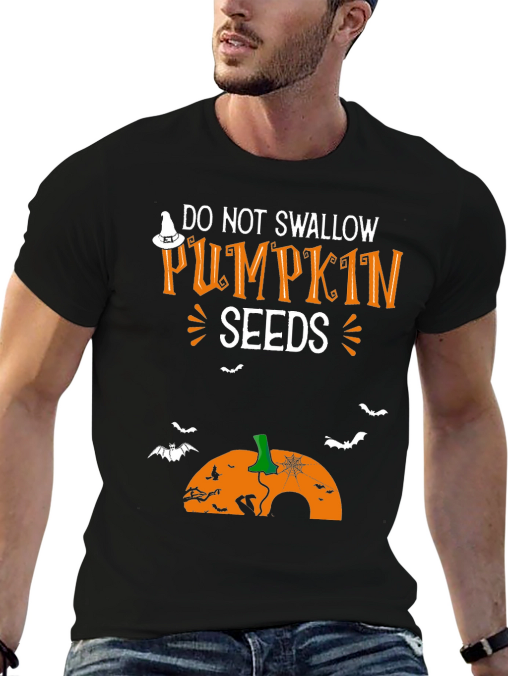 Halloween Pumpkin Seeds T-Shirt
