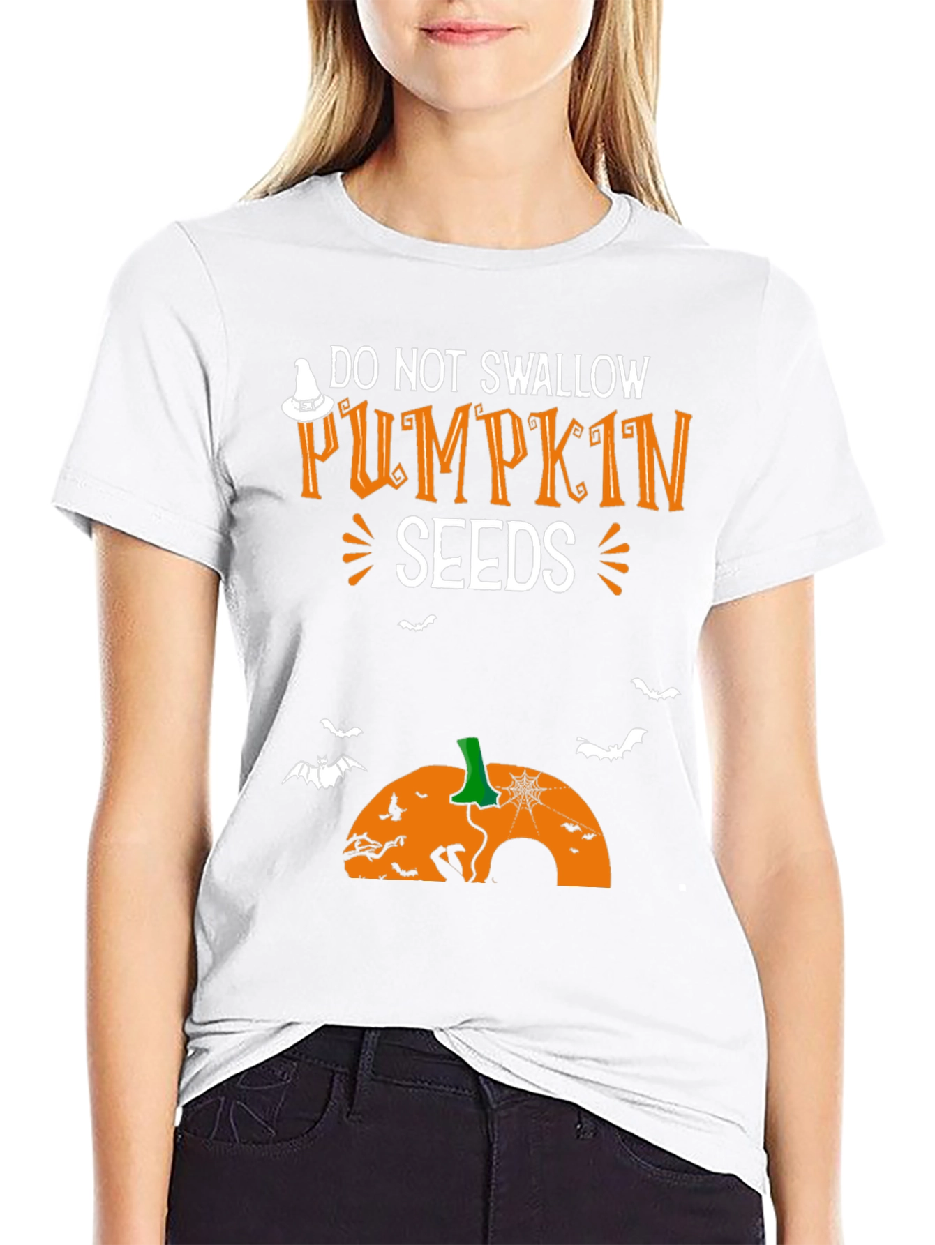 Halloween Pumpkin Seeds T-Shirt
