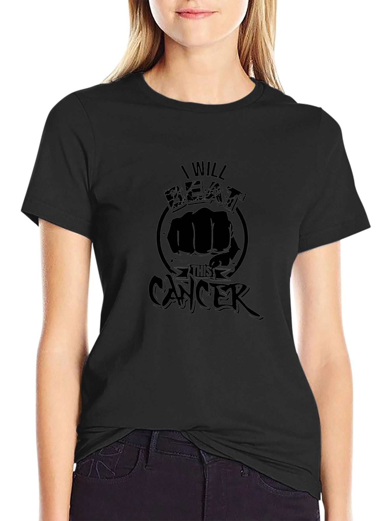 I Will Beat This Cancer Graphic T-Shirt