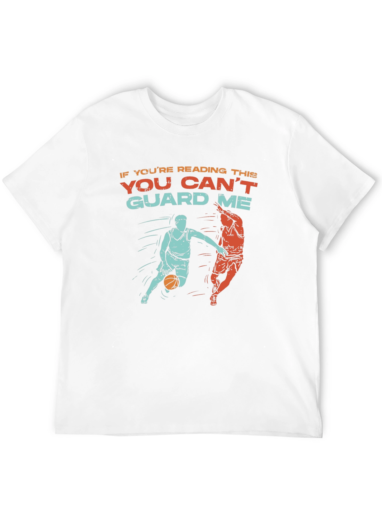 Basketball Graphic Tee - You Cant Guard Me