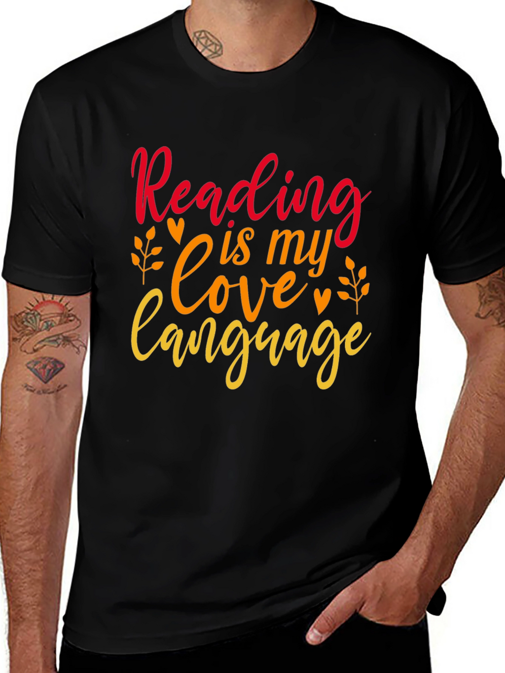 Reading Is My Love Language Tee