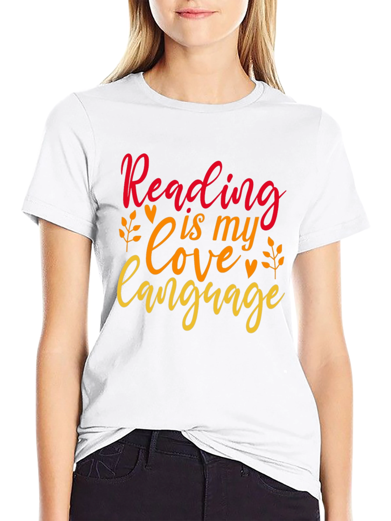 Reading Is My Love Language Tee