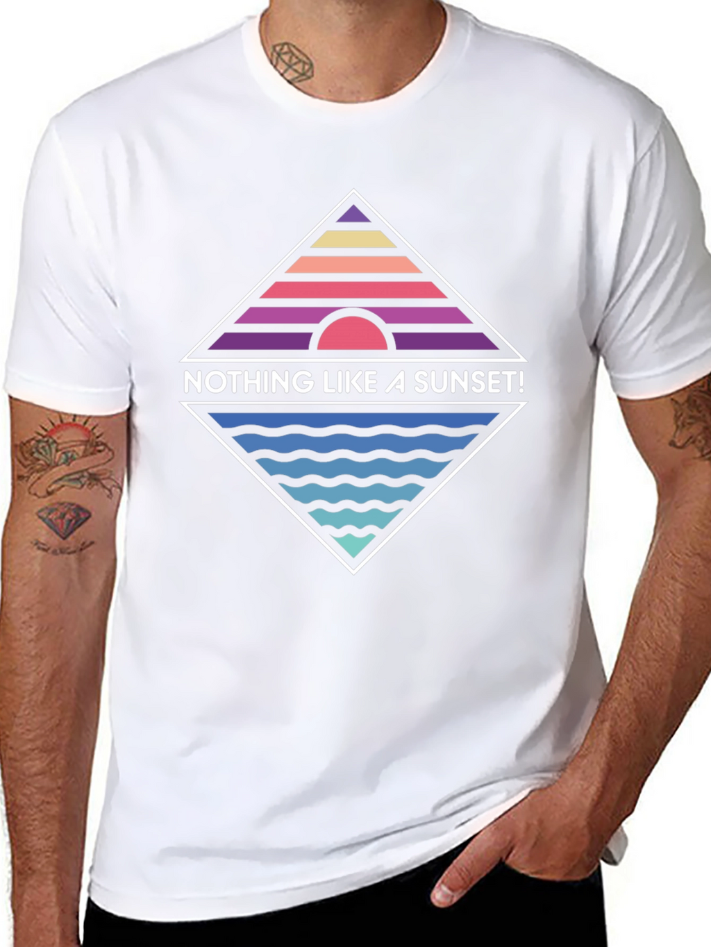 Retro Sunset Graphic T-Shirt - Nothing Like A Sunset!