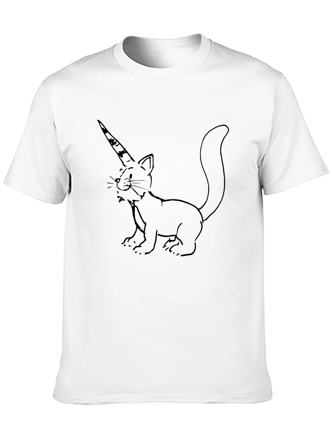 Unicat Graphic Tee - Mens Black T-Shirt
