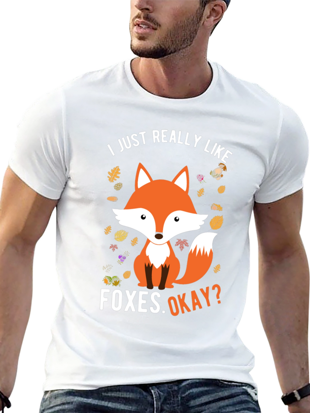 Fox Graphic Tee - I Just Really Like Foxes