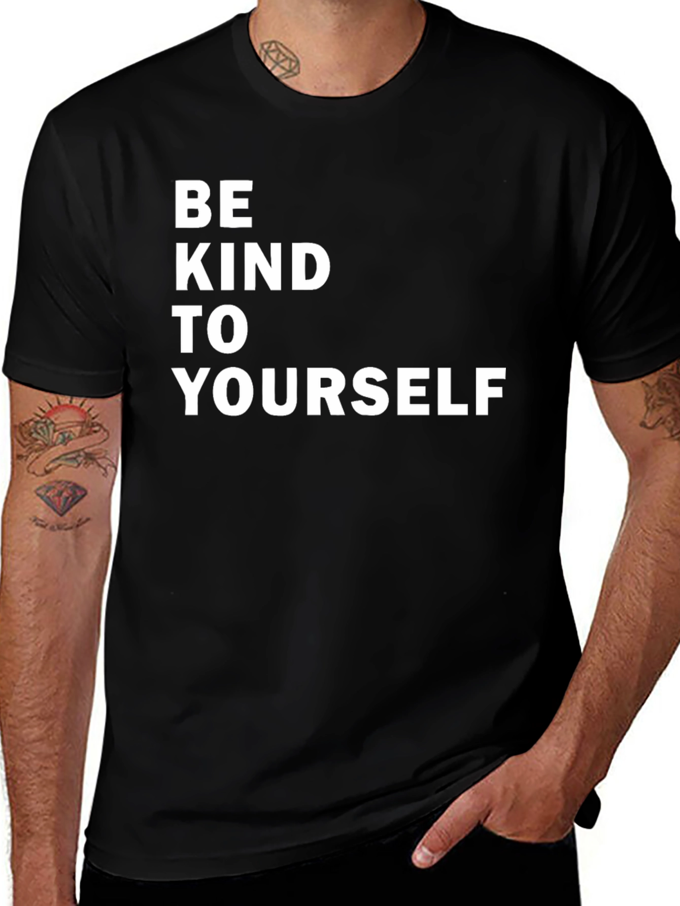 Be Kind to Yourself T-Shirt - Black