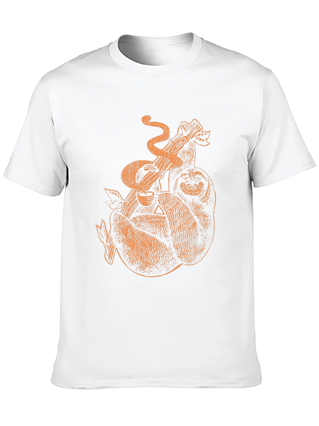 Sloth & Snake Graphic Tee - Black
