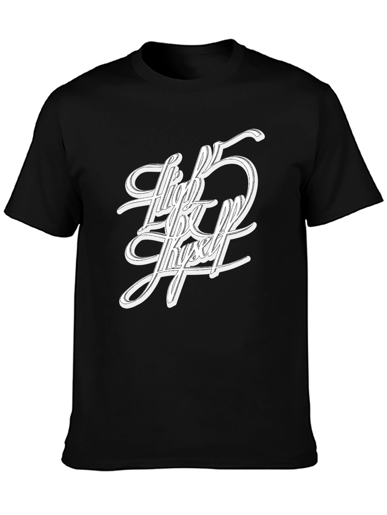 High by Myself Graphic T-Shirt Black