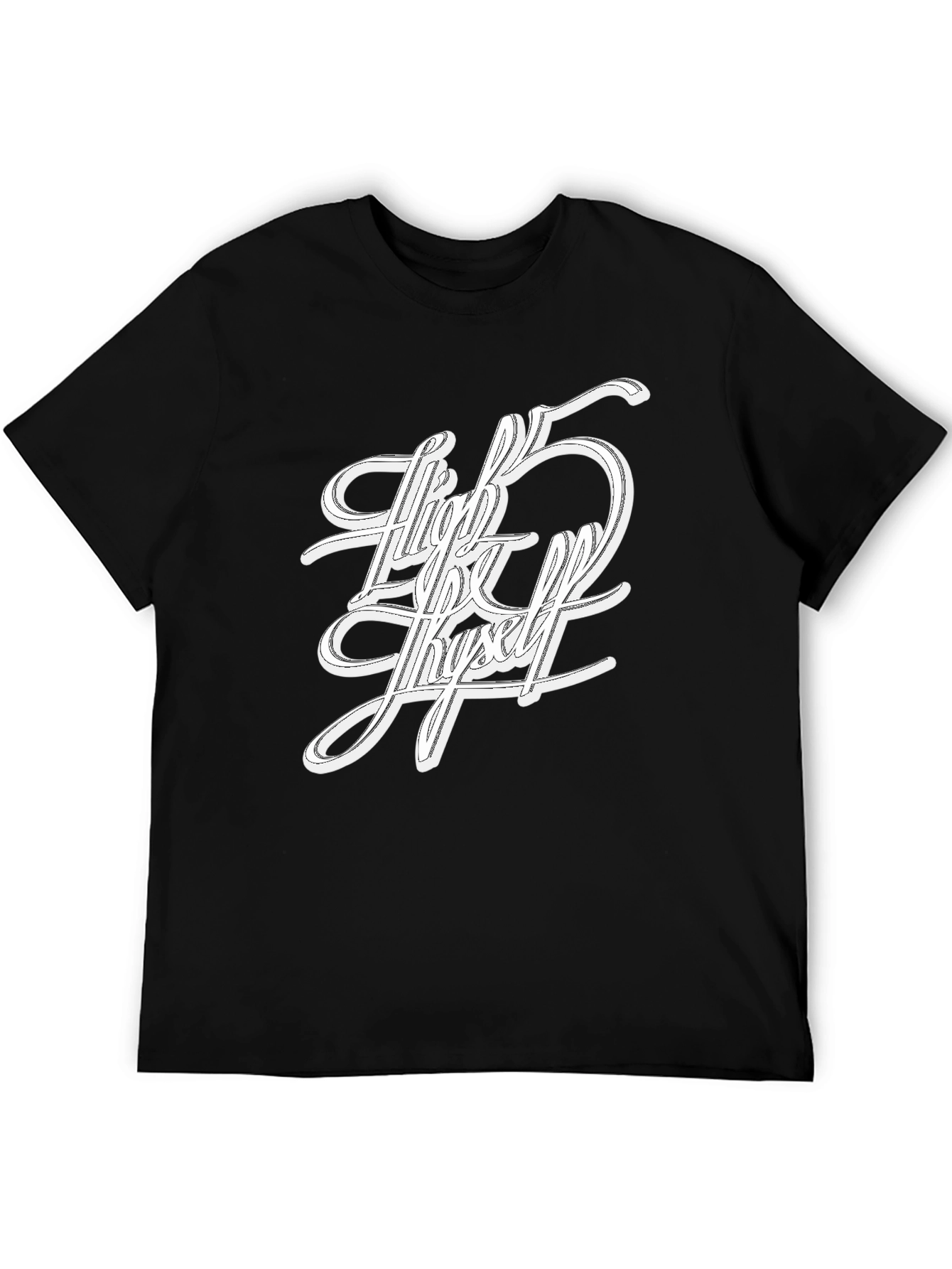 High by Myself Graphic T-Shirt Black
