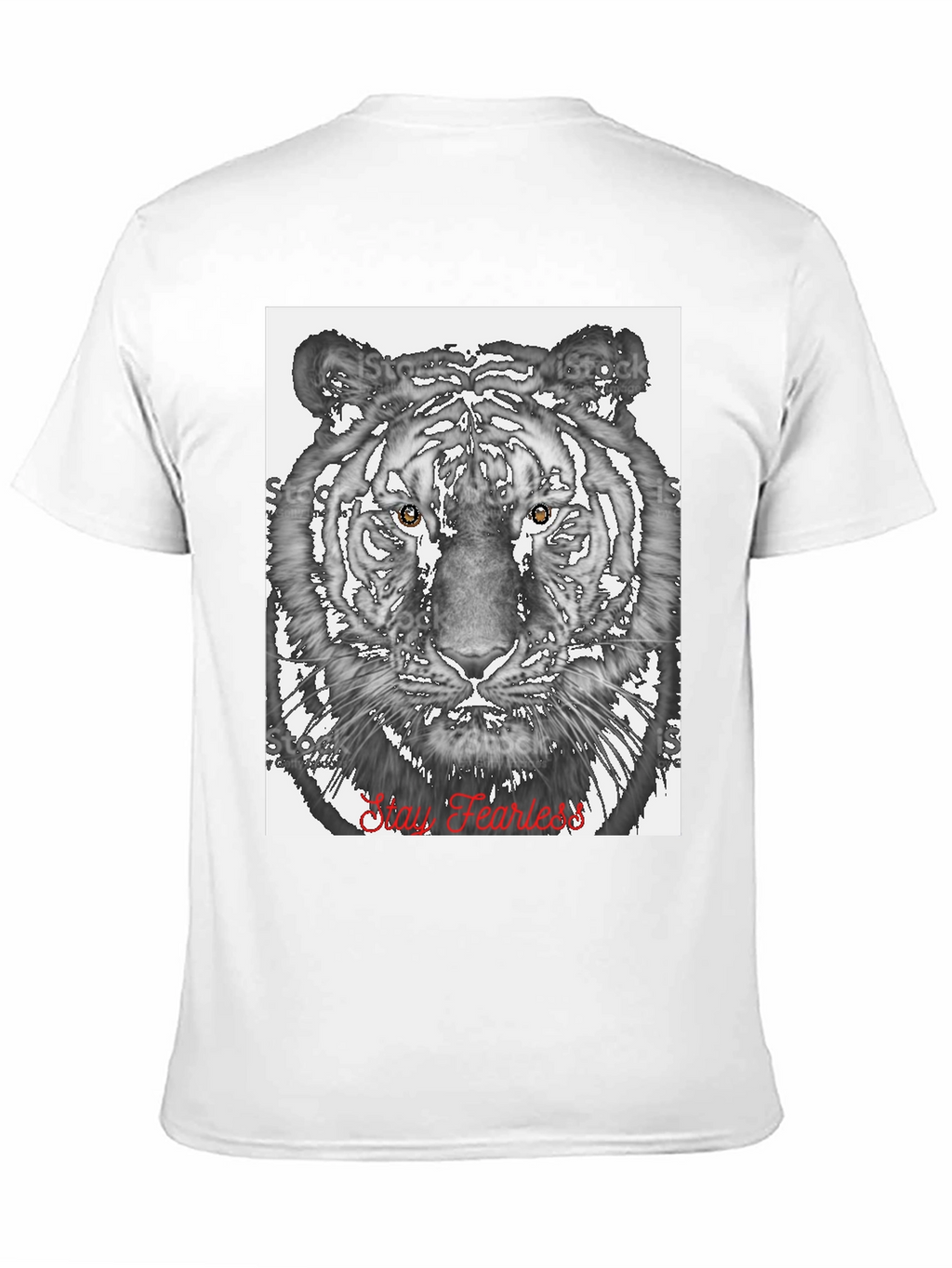 Stay Fearless Tiger Graphic Tee