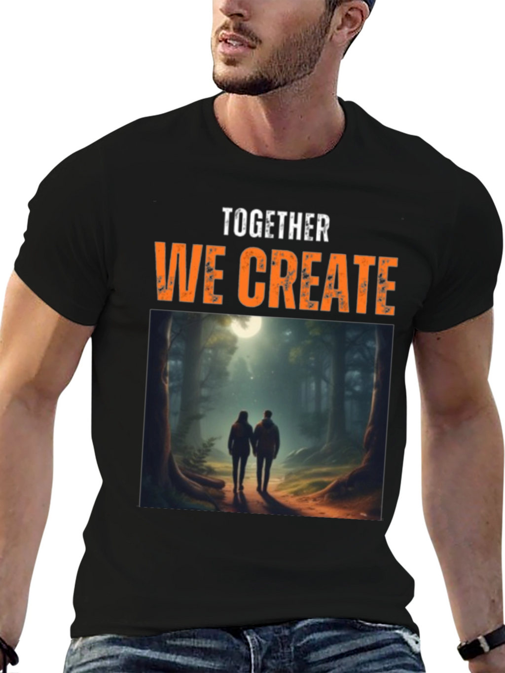 Together We Create Graphic Tee