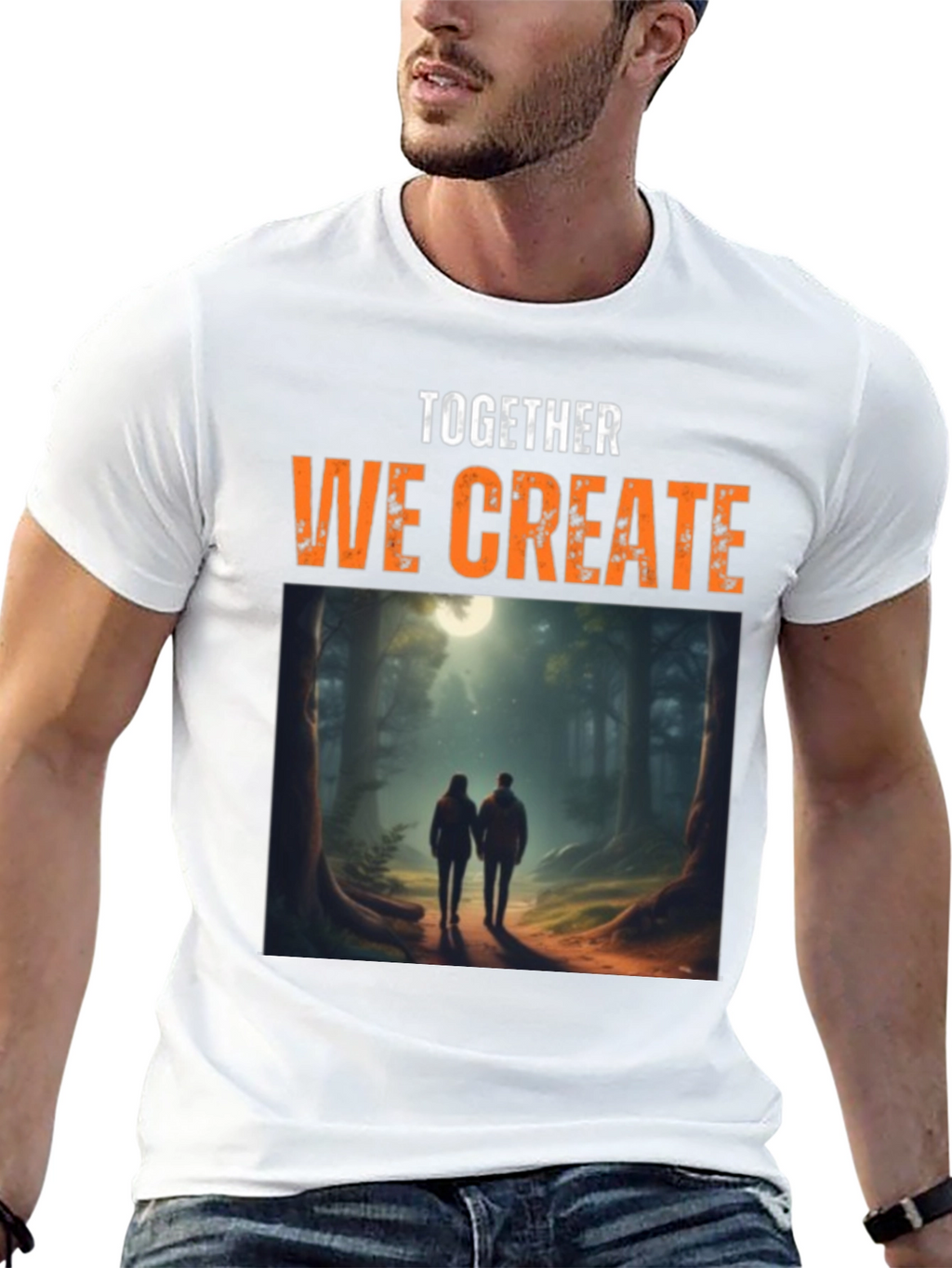 Together We Create Graphic Tee