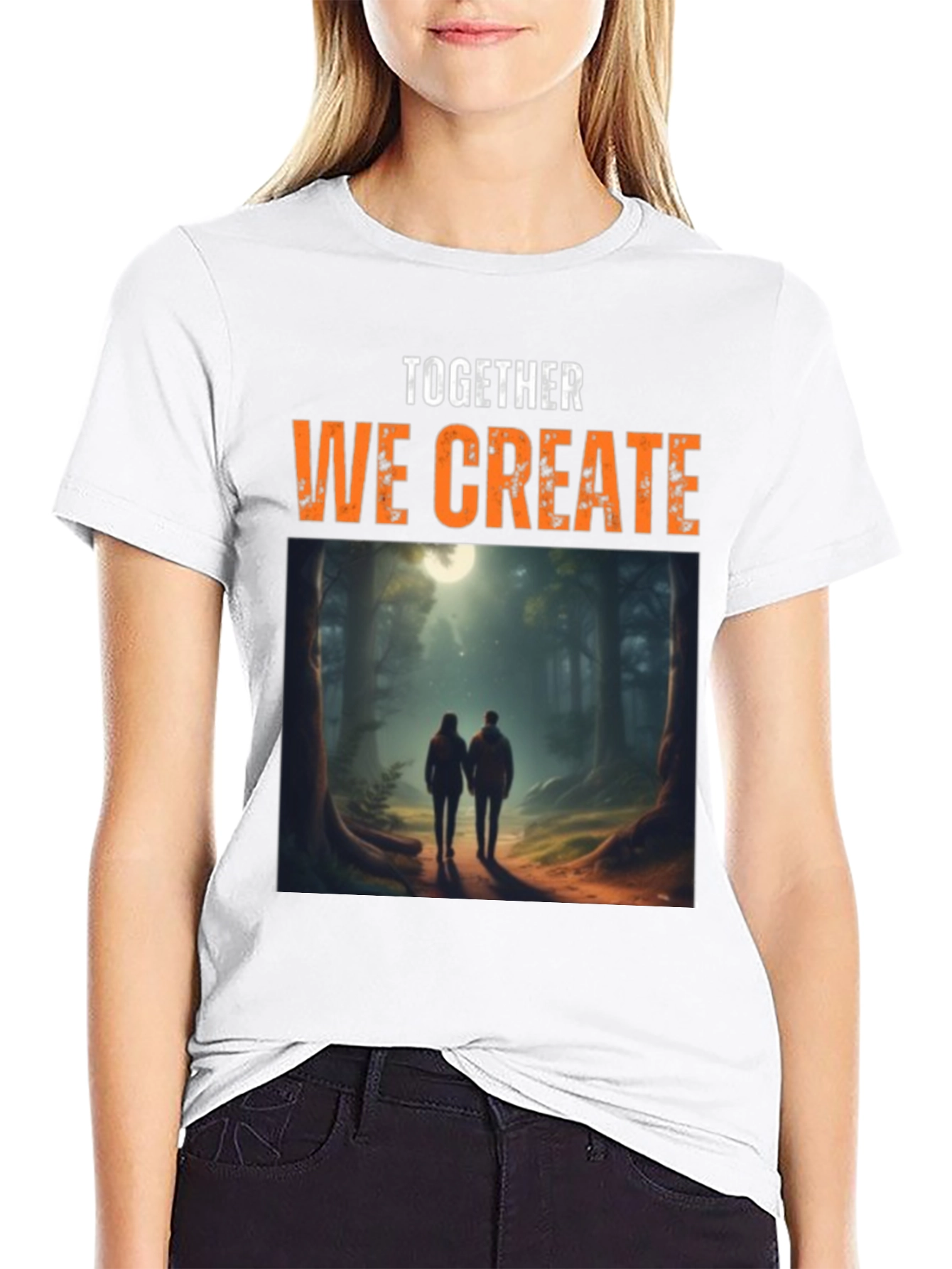 Together We Create Graphic Tee
