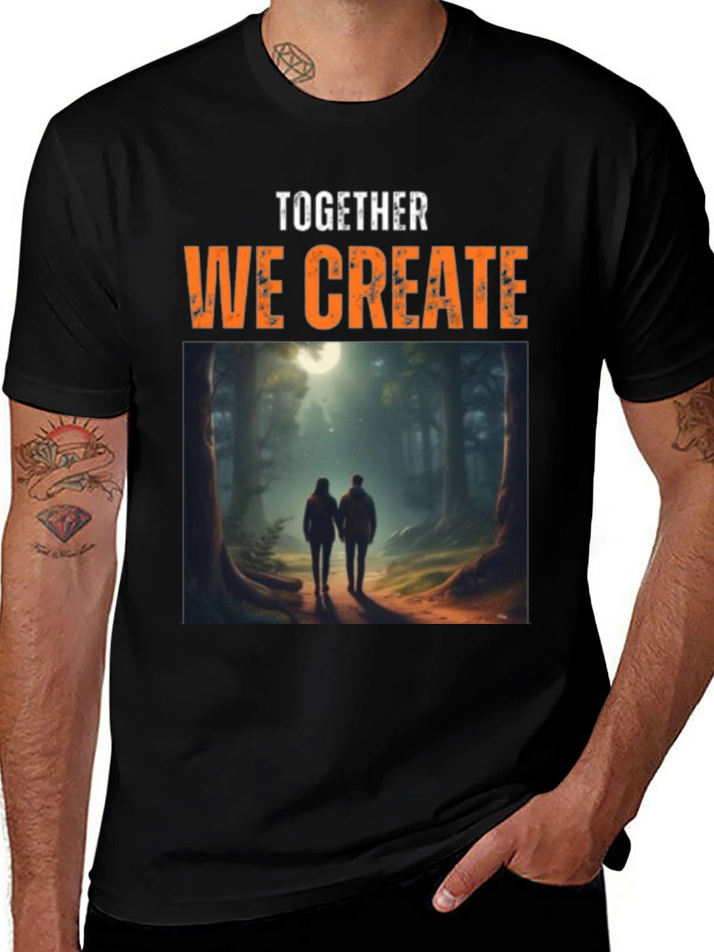 Together We Create Graphic Tee