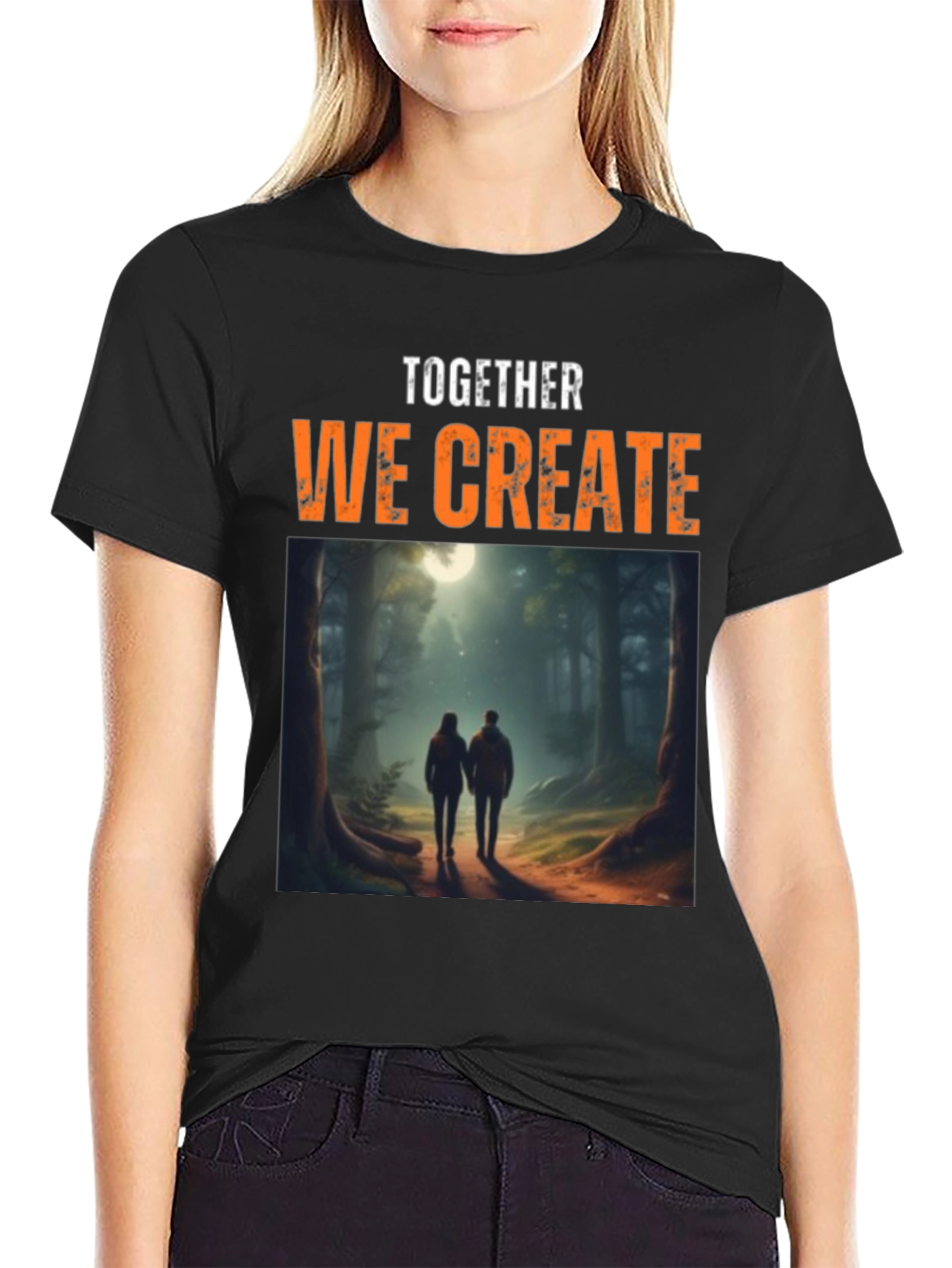 Together We Create Graphic Tee