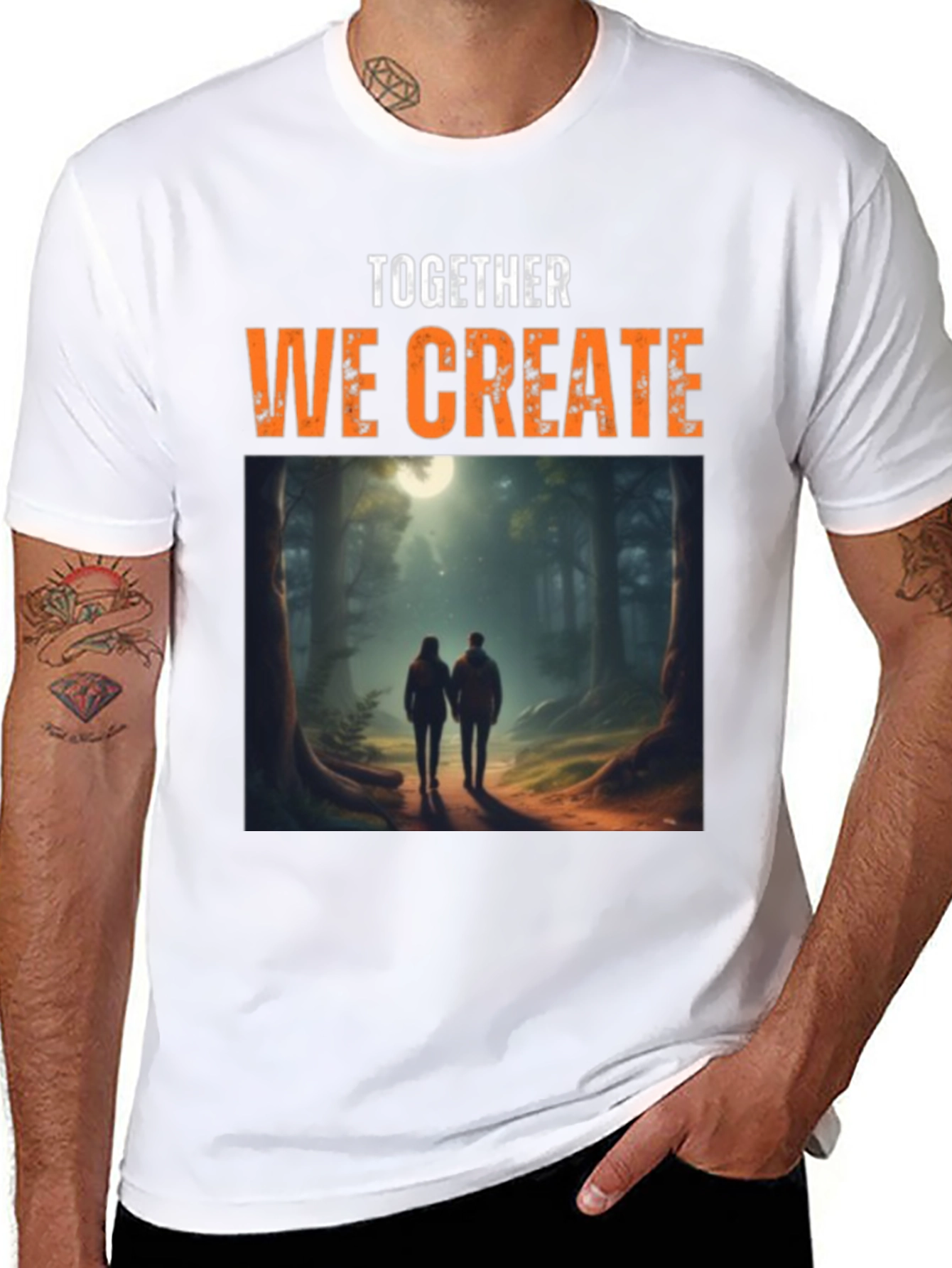 Together We Create Graphic Tee