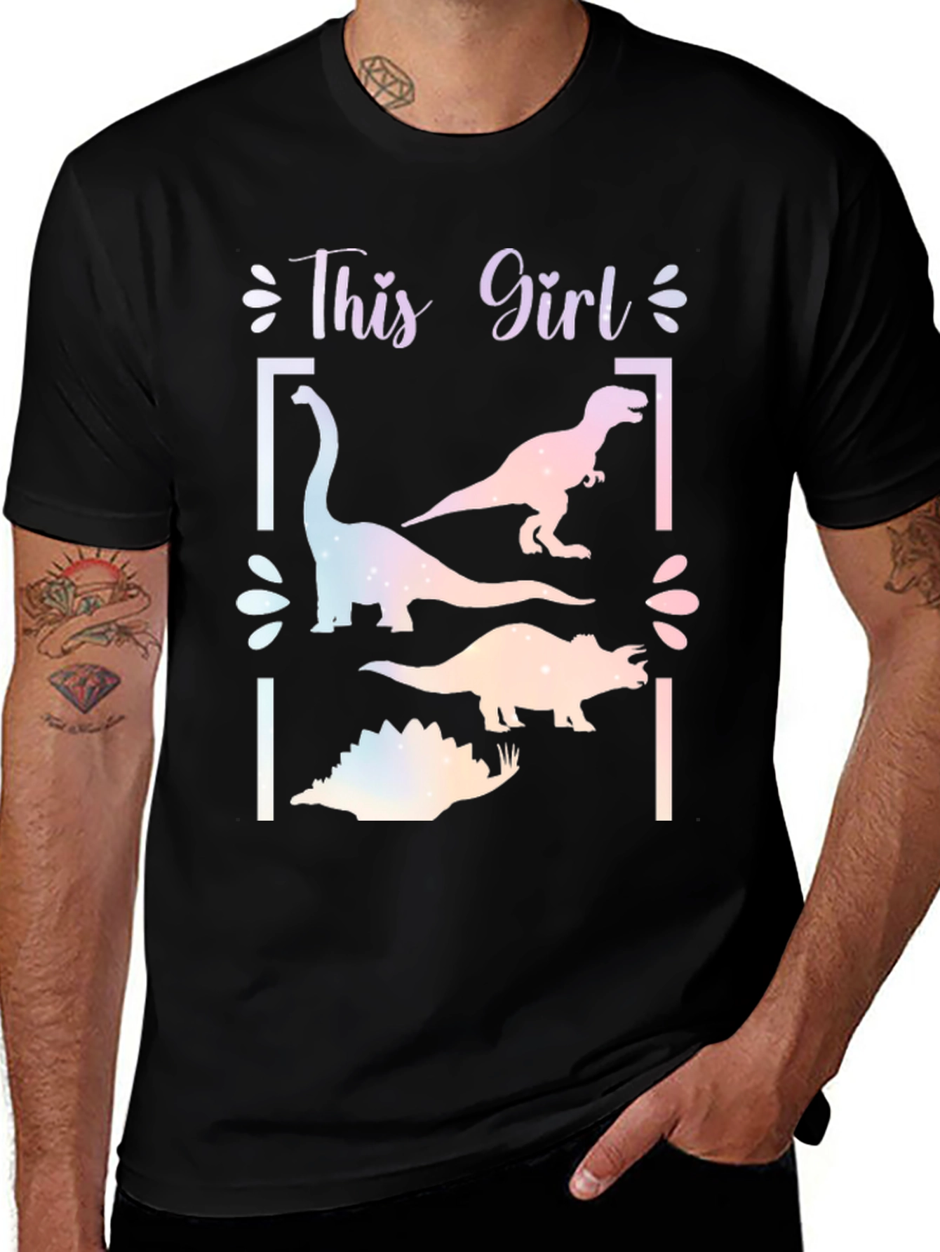 This Girl Loves Dinosaurs T-Shirt