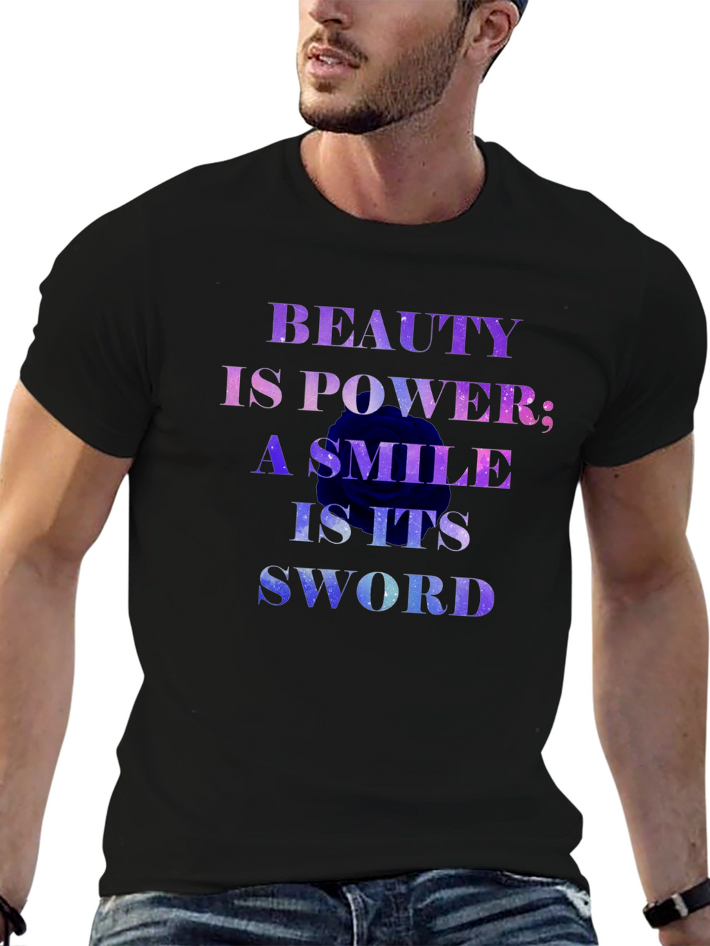 Beauty Is Power Graphic T-Shirt