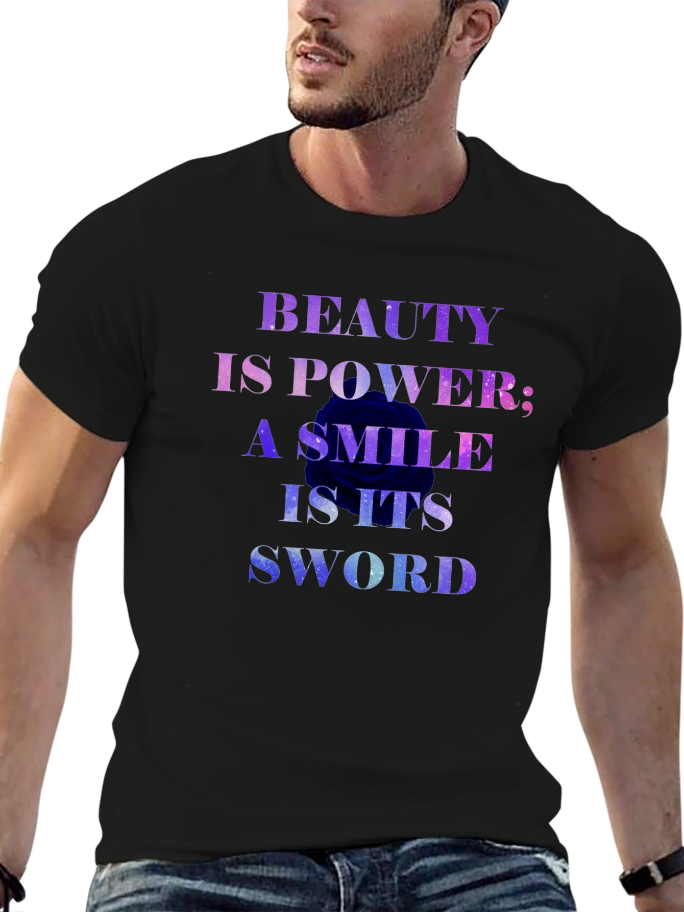 Beauty Is Power Graphic T-Shirt