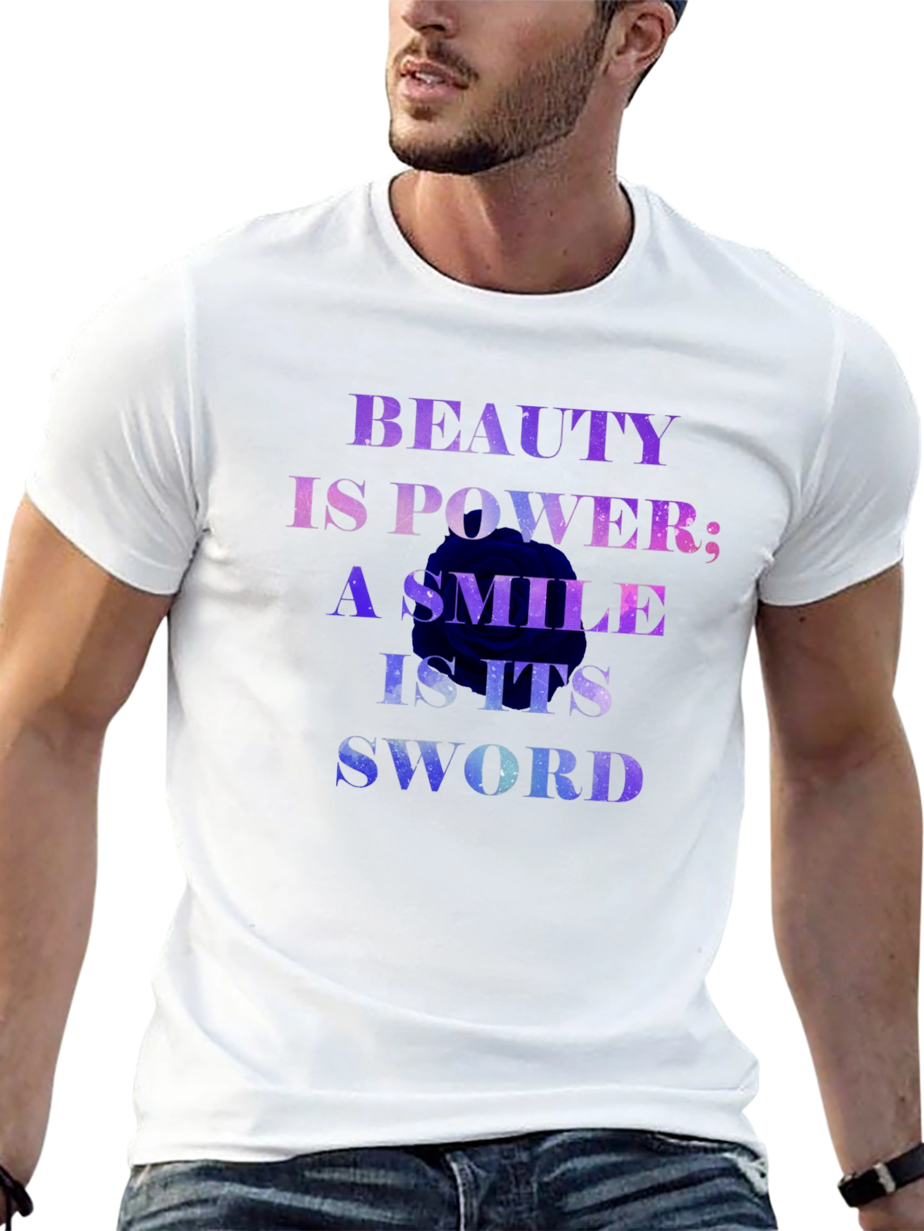 Beauty Is Power Graphic T-Shirt