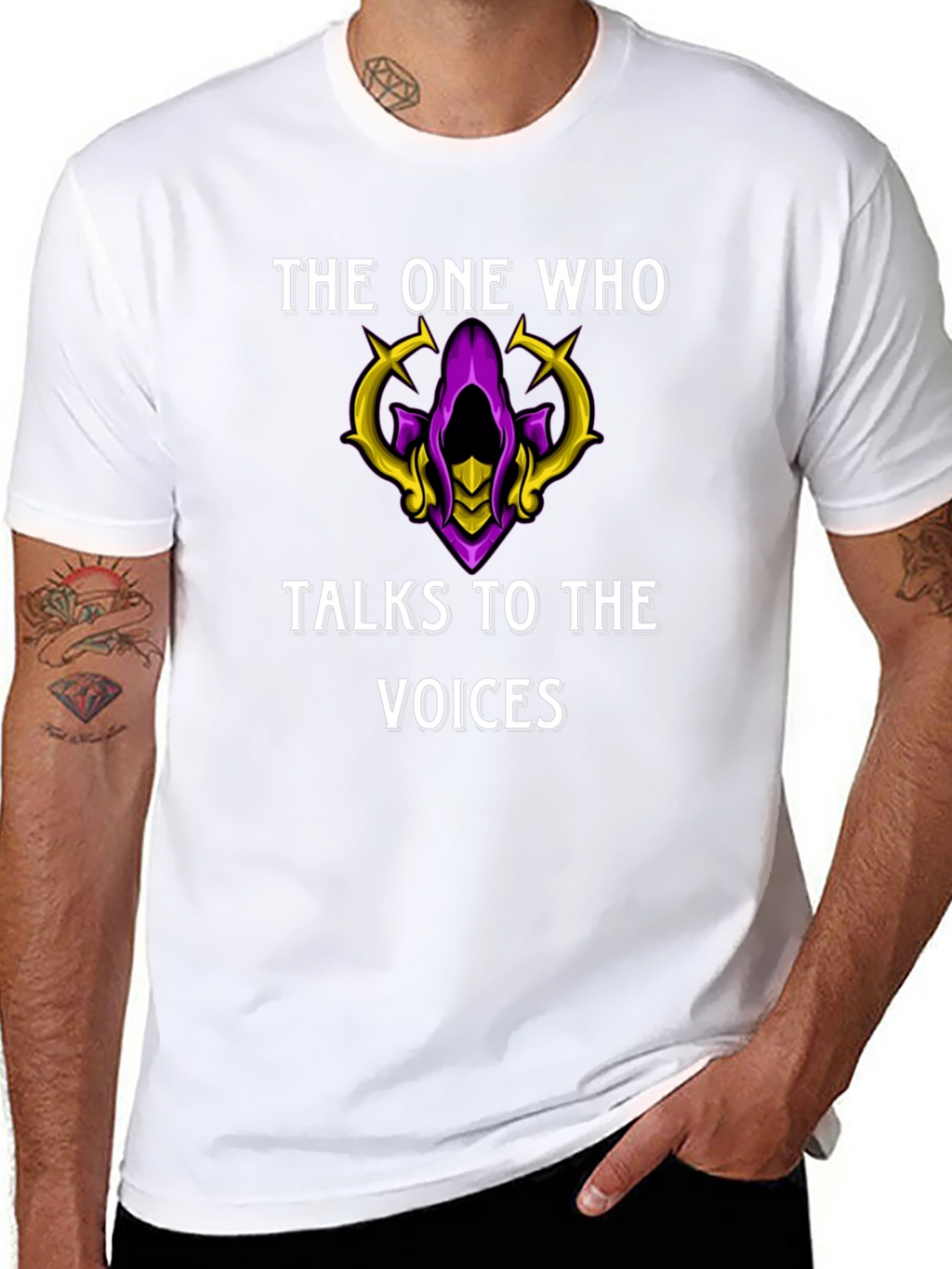 The One Who Talks to the Voices T-Shirt